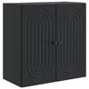 vidaXL Dulap montat pe perete Negru 59 x 31 x 60 cm Lemn prelucrat