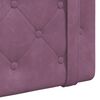 vidaXL Cap de pat suspendat Pe perete Violet 150 x 55 x 5 cm Catifea