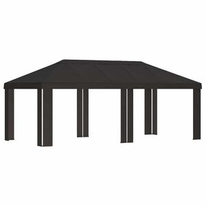 vidaXL Copertină pentru Gazebo 6 x 3 m Antracit Poliester 190