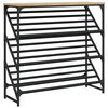 vidaXL Suport de pantofi, stejar sonoma, 90x30x85 cm, lemn prelucrat