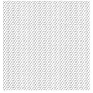 vidaXL Gard de s&acirc;rmă grădină, 100x85 cm, 20x10x2 mm, oțel inoxidabil