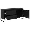 vidaXL Cabinet TV Stejar Negru 100 x 36 x 49.5 cm Lemn compozit