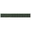vidaXL Ecran de balcon cu frunze Verde &icirc;nchis 600 x 75 cm