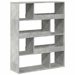 vidaXL Separator de cameră, gri beton, 100x33x125,5 cm, lemn prelucrat