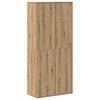 vidaXL Bufet 80 x 39 x 178 cm Lemn prelucrat Stejar Artizanal