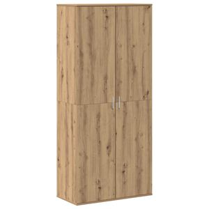 vidaXL Bufet 80 x 39 x 178 cm Lemn prelucrat Stejar Artizanal