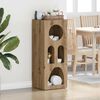 vidaXL Bufet Stejar Artizanal 40 x 35 x 100.5 cm Lemn compozit