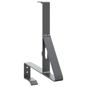 vidaXL Suport pentru Zăpadă Antracit 29,5 x 3 x 34,5 cm Oțel