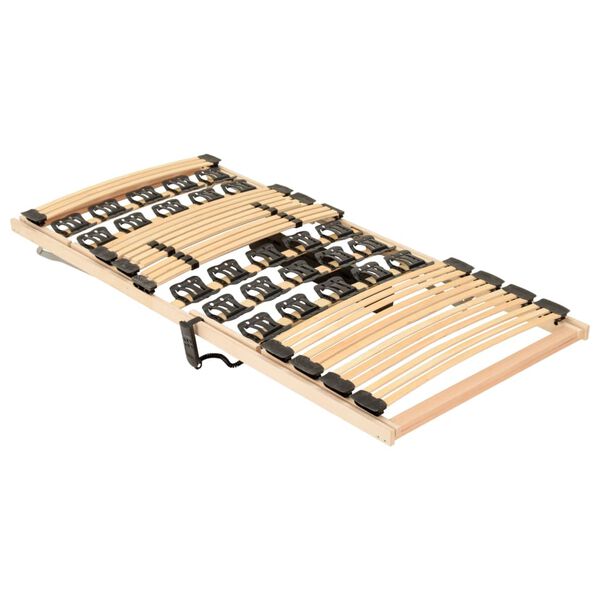 vidaXL Cadru de pat cu motor electric cap/picioare reglabile 80x200 cm