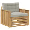 vidaXL Canapea de exterior Poliester Alb