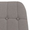 vidaXL Scaun de relaxare, gri taupe, material textil