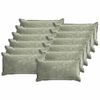 vidaXL Husă pentru pernă 12 pcs HOUTEN Verde 40 x 80 cm