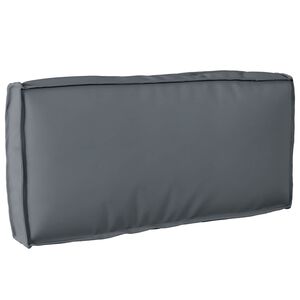 vidaXL Pernă Material Oxford Antracit 80 x 40 x 12 cm