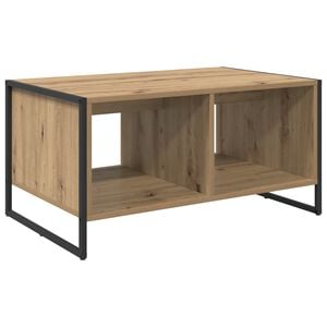 vidaXL Masă de cafea Stejar artizanal 80 x 50 x 40 cm Lemn prelucrat