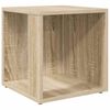 vidaXL Masă laterală, stejar sonoma, 33x33x34,5 cm, lemn prelucrat