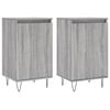 vidaXL Dulapuri, 2 buc., gri sonoma, 40x35x70 cm, lemn prelucrat