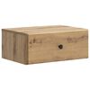 vidaXL Dulap de noapte suspendat Stejar Artizanal 49 x 34,5 x 20 cm
