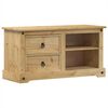vidaXL Dulap TV &bdquo;Corona&rdquo;, 100x40x52 cm, lemn masiv de pin