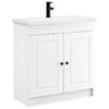 vidaXL Set de mobilier pentru baie Alb 78,5 x 37,5 x 81 cm