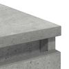vidaXL Bufetă Gri Beton 80x35x99 cm Lemn prelucrat