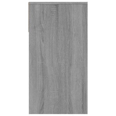 vidaXL Măsuță consolă, gri sonoma, 100x39x75 cm, lemn prelucrat