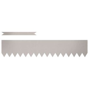 vidaXL Margine pentru gazon 50 pcs Maro 100 x 0.05 x 20 cm