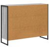 vidaXL Dulap lateral Gri Sonoma 96,5 x 30 x 75 cm Lemn compozit