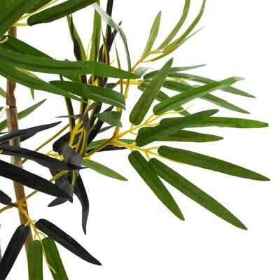 vidaXL Arbore din bambus artificial 552 de frunze 120 cm verde