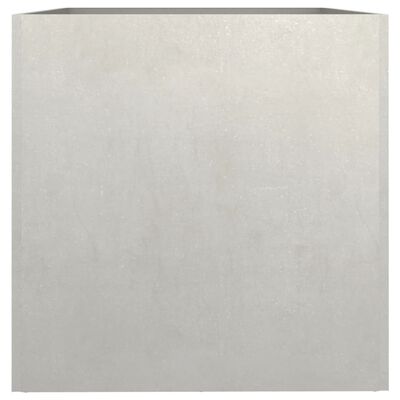 vidaXL Jardinieră, argintiu, 62x40x39 cm, oțel inoxidabil
