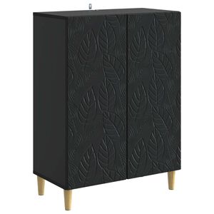 vidaXL Bufet Negru 66 x 34,5 x 90 cm Lemn prelucrat