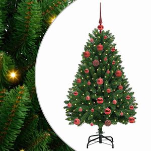 vidaXL Brad de Crăciun artificial cu ramuri articulare Verde 120 cm