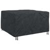 vidaXL Husă pentru mobilă Simplu Negru 150 x 150 x 75 cm 210D