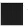 vidaXL Jaluzea venetiană Negru 150 x 150 cm 25 mm PVC