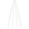 vidaXL Instalație brad de Crăciun cu 300 LED-uri, alb rece, 300 cm