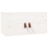 vidaXL Dulap de perete, alb, 60x30x30 cm, lemn masiv de pin