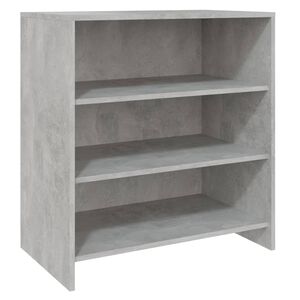 vidaXL Servantă, gri beton, 70x40,5x75 cm, PAL