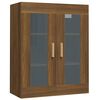 vidaXL Dulap de perete suspendat, stejar maro, 69,5x34x90 cm