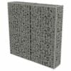 vidaXL Perete gabion cu capace, oțel galvanizat, 100 x 20 x 100 cm