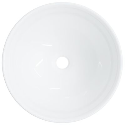 vidaXL Chiuvetă ceramică rotundă diam. 280 mm (Nu se vinde individual)