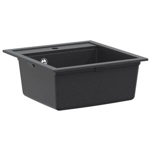 vidaXL Chiuvetă de bucătărie cu o cuvă Granite 49 x 51 x 30,5 cm