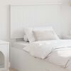 vidaXL Tăblie cap cu headboard Alb 90 cm Lemn compozit