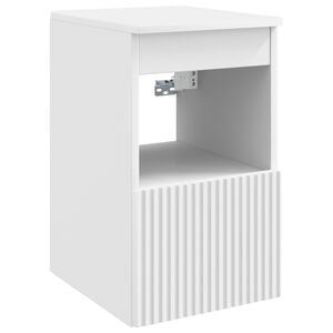 vidaXL Dulap de Baie Alb 30 x 35 x 50 cm Lemn prelucrat