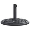 vidaXL Suport umbrelă pentru st&acirc;lpi &Oslash;38 / 48 mm, 12 kg, rotund