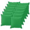 vidaXL Husă pentru pernă 12 buc. HOUTEN Verde 40 x 40 cm Poliester