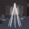 vidaXL Cascadă lumini pom Crăciun interior/exterior 400 LED-uri 2,5 m