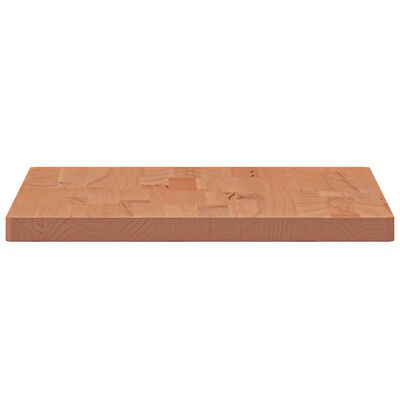vidaXL Blat de baie, 60x40x2,5 cm, lemn masiv de fag