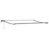 vidaXL Cadru copertină retractabil electric Antracit 4 x 2 m Aluminiu