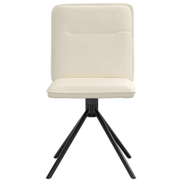 vidaXL Scaune de bucătărie, 2 buc., pânză