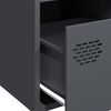vidaXL Dulap, antracit, 68x39x73,5 cm, oțel laminat la rece