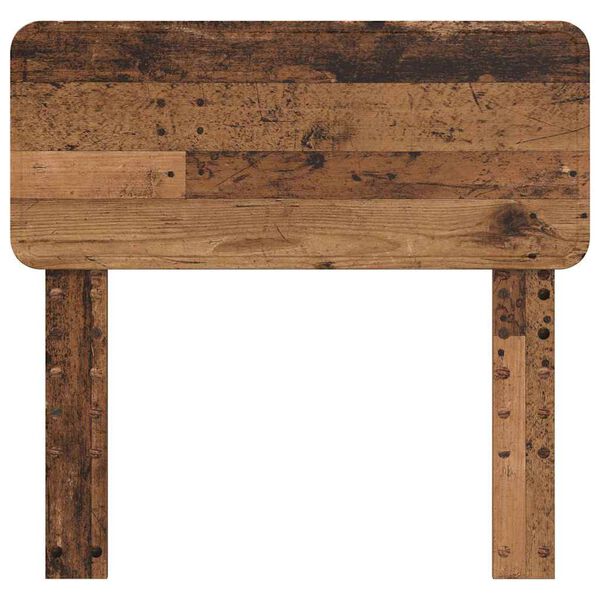 vidaXL Tăblie cap cu headboard Lemn Vechi 75 cm Lemn compozit